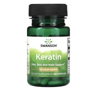 Produkt Swanson Keratin, 50 mg, 60 kapslí