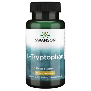 Produkt Swanson L-Tryptophan 500mg, Tryptofan, 60 kapslí