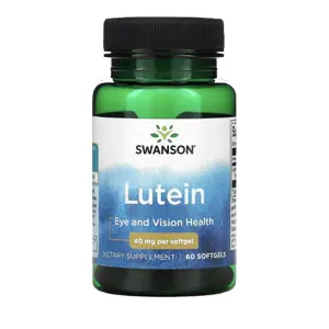 Produkt Swanson Lutein (zdraví očí), 40 mg, 60 softgelových kapslí