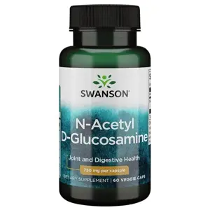 Swanson N-Acetyl D-Glucosamine, 750 mg, 60 kapslí