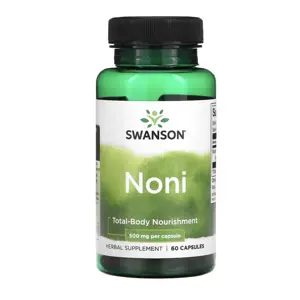 Produkt Swanson Noni, morinda barvířská, 500 mg, 60 kapslí