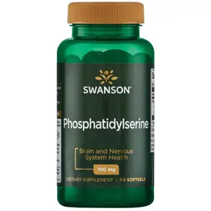 Produkt Swanson Phosphatidylserine (fosfatidylserin) 100 mg, 90 softgels