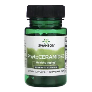 Produkt Swanson PhytoCERAMIDES, ceramidy, 30 rostlinných kapslí