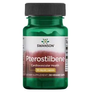 Swanson Pterostilben - 50 mg, 30 rostlinných kapslí