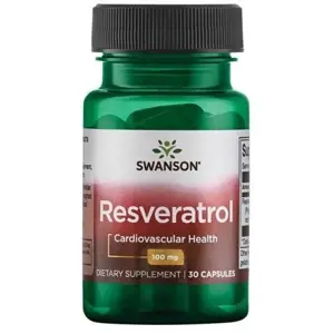 Produkt Swanson Resveratrol, 100 mg, 30 kapslí