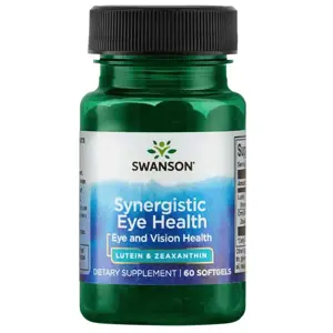 Swanson Synergistic Eye Health - Lutein & Zeaxanthin (zdraví očí), 60 softgelových kapslí