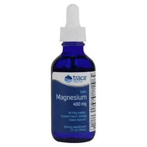 Trace Minerals Ionic Magnesium, Ionizovaný hořčík, 400 mg, 59 ml