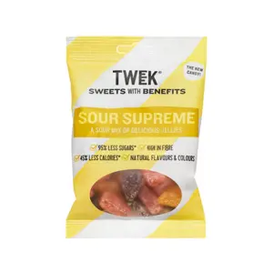 Tweek - Sour supreme gummies, 80 g