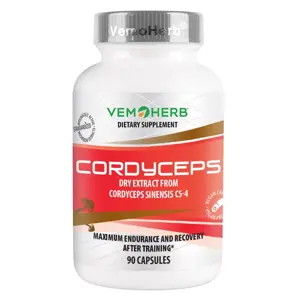 Vemoherb Cordyceps CS-4, 90 kapslí