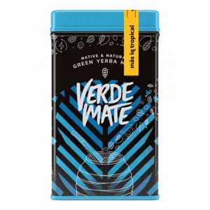 Produkt Verde Mate Green Mas IQ Tropical 0,5kg + Plechová dóza Yerbera