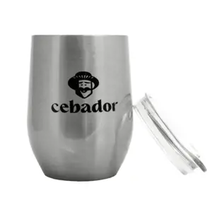 Verde Mate TermoLid Cebador 350 ml, Stříbrný