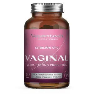 Vesantech Vaginal, vaginální probiotika, 50 miliard CFU, 60 kapslí