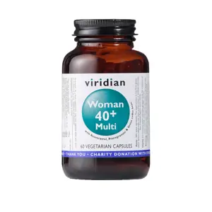 Viridian 40+ Woman Multivitamin 60 kapslí