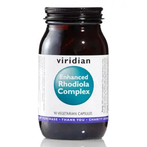 Produkt Viridian Enhanced Rhodiola Complex 90kapslí (Rozchodnice růžová s adaptogeny)