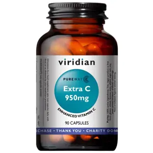 Produkt Viridian Extra C 950mg (Vitamín C), 90 kapslí