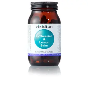 Viridian L-Theanine & Lemon Balm 90 kapslí