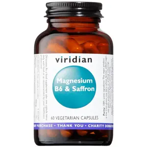 Produkt Viridian Magnesium B6 & Saffron 60 kapslí