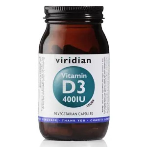 Produkt Viridian Vitamin D3 400IU 90 kapslí