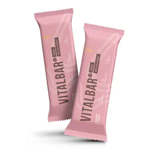 VitalVibe Proteinová Tyčinka Vitalbar™ 2.0 BIO Raspberry & Brownie, 70 g Protein Bar Brownie