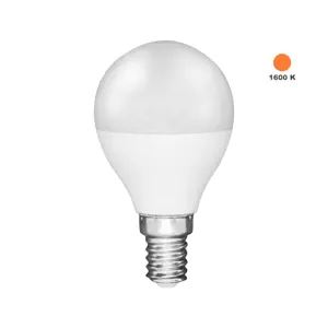 Žárovka BrainLight Amber Bulb, E14, 3 W, 1600 K