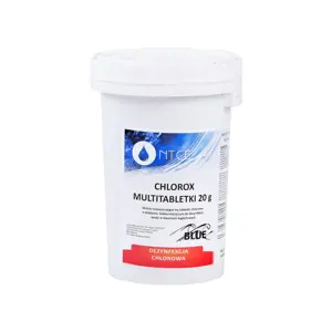 Chlorox Multitablety Chlorox 20g Chemie do bazénu 1KG modré