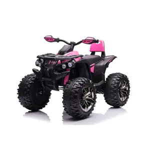 Produkt Dětská elektrická čtyřkolka ATV Power 12V 14Ah 4x4 růžová BEZ IMITAČNÍCH PRUŽIN