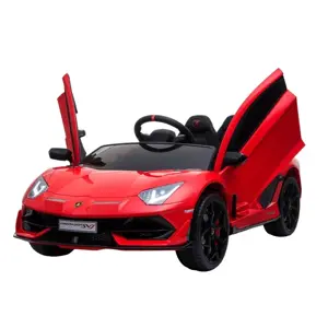 Dětské elektrické autíčko Lamborghini Aventador červené