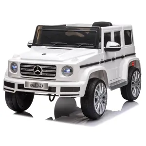 Dětské elektrické autíčko Mercedes G500 bílé