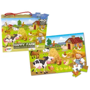 Produkt Dětské puzzle Zvířata na farmě 48 dílků