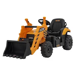 Produkt Dětský elektrický bagr JCB s lopatou žlutý