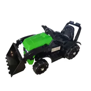 Produkt Dětský elektrický traktor s radlicí zelený