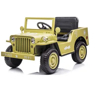 Produkt Dětský elektrický vojenský Jeep Willys 4x4 béžový