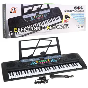 Produkt Dětský keyboard s mikrofonem a rádiem MP3