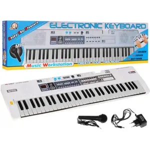 Produkt Dětský keyboard XXL bílý