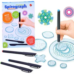 Produkt Dětský set kreslících šablon - Spirograf