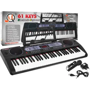 Produkt Dětský velký Keyboard XXL černý