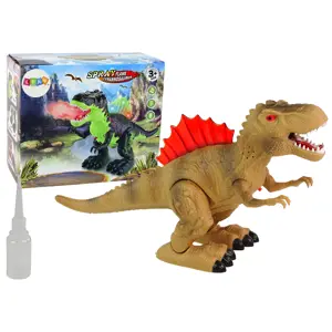 Produkt Dinosaurus chrlící páru hnědý