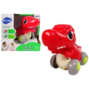 Produkt Dinosaurus na kolečkách T-Rex červený