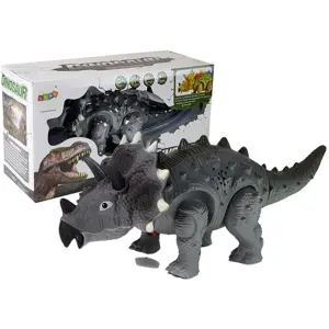 Produkt Dinosaurus Triceratops na baterie šedý