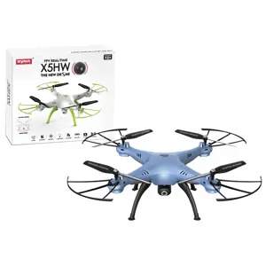 Dron X5HW SYMA modrý