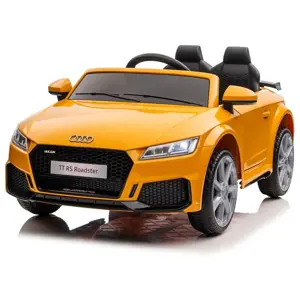 Elektrické autíčko Audi TT RS Roadster žluté