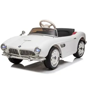 Elektrické autíčko BMW 507 Retro bílé