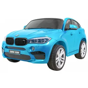 Produkt Elektrické autíčko BMW X6 M dvoumístné XXL lakované modré