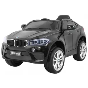 Elektrické autíčko BMW X6 M lakované černé