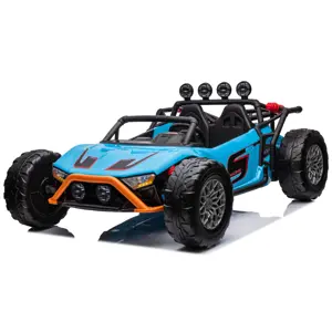 Elektrické autíčko Buggy Racing 2x200W 24V modré