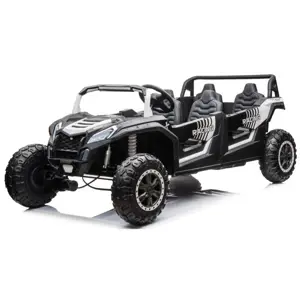 Produkt Elektrické autíčko Buggy UTV čtyřmístné 24V nafukovací kola bílé