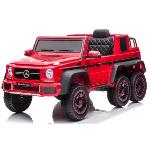 Elektrické autíčko Mercedes G63 4x4 červené