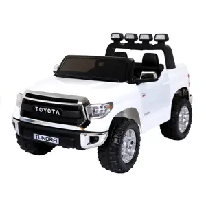 Elektrické autíčko Toyota Tundra bílé