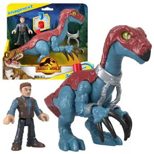 Produkt Jurassic World sada Imaginext figurky Therizinosaurus a Owen