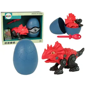 Produkt Konstrukční dinosaurus Triceratops červený